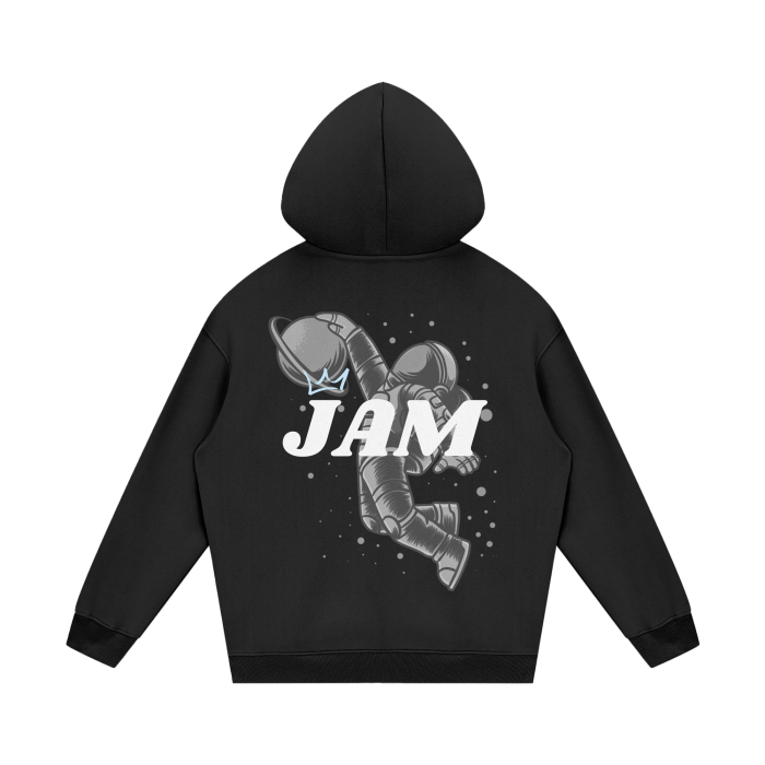 fleece,hoodie,black,space jam